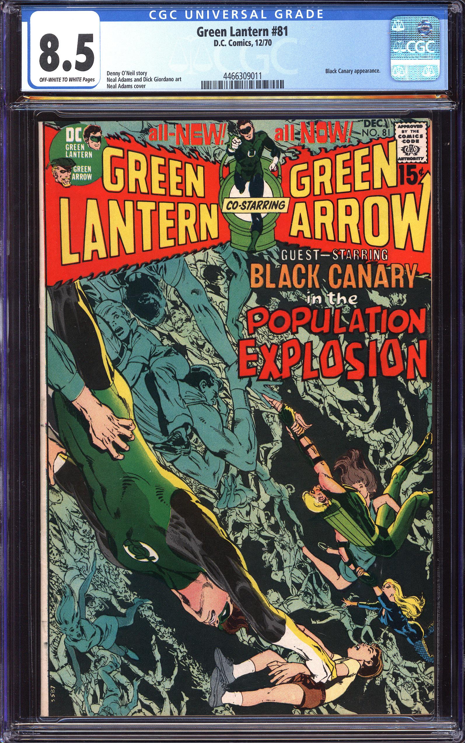 GREEN LANTERN Front Cover