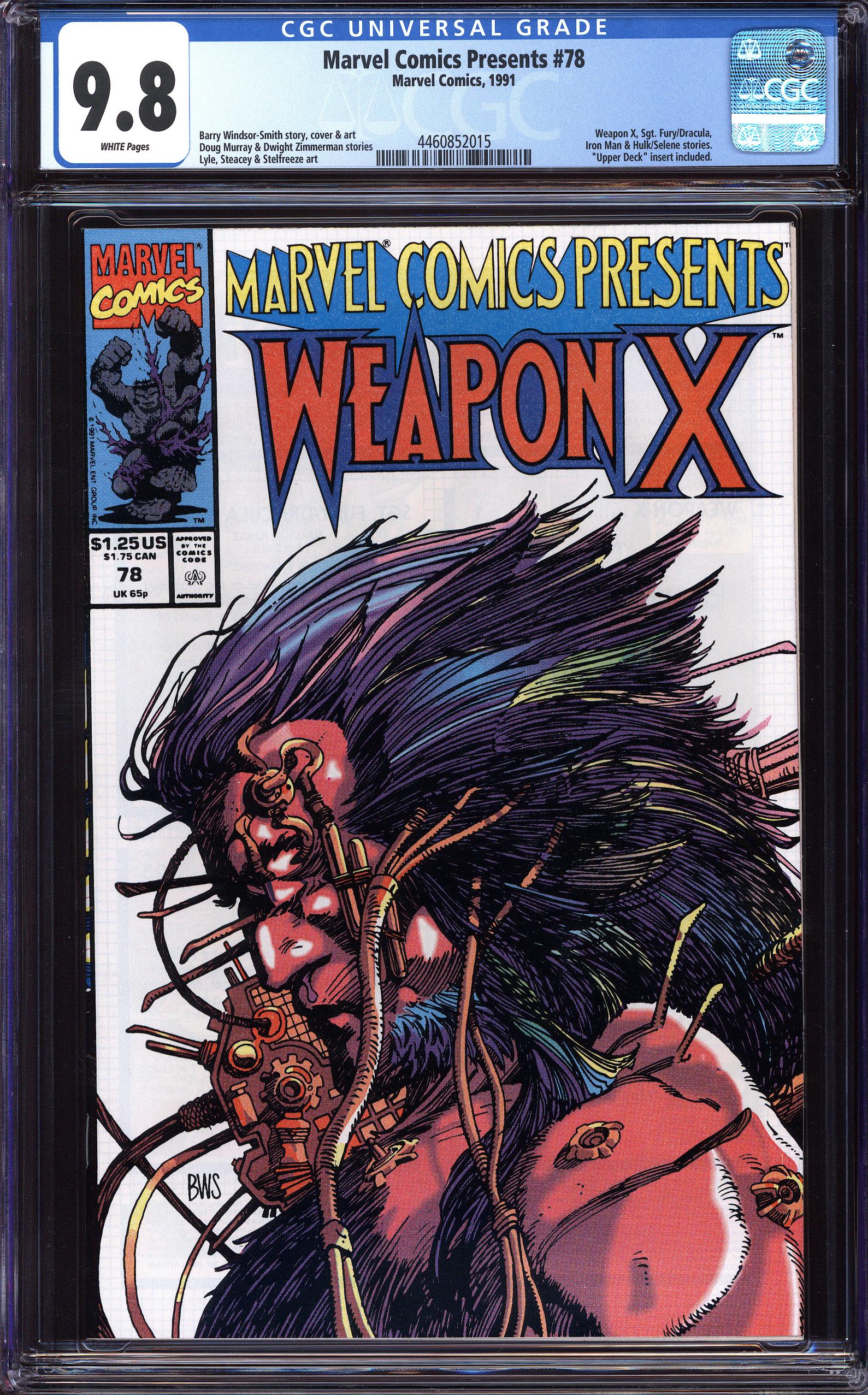 MARVEL COMICS PRESENTS Front Cover