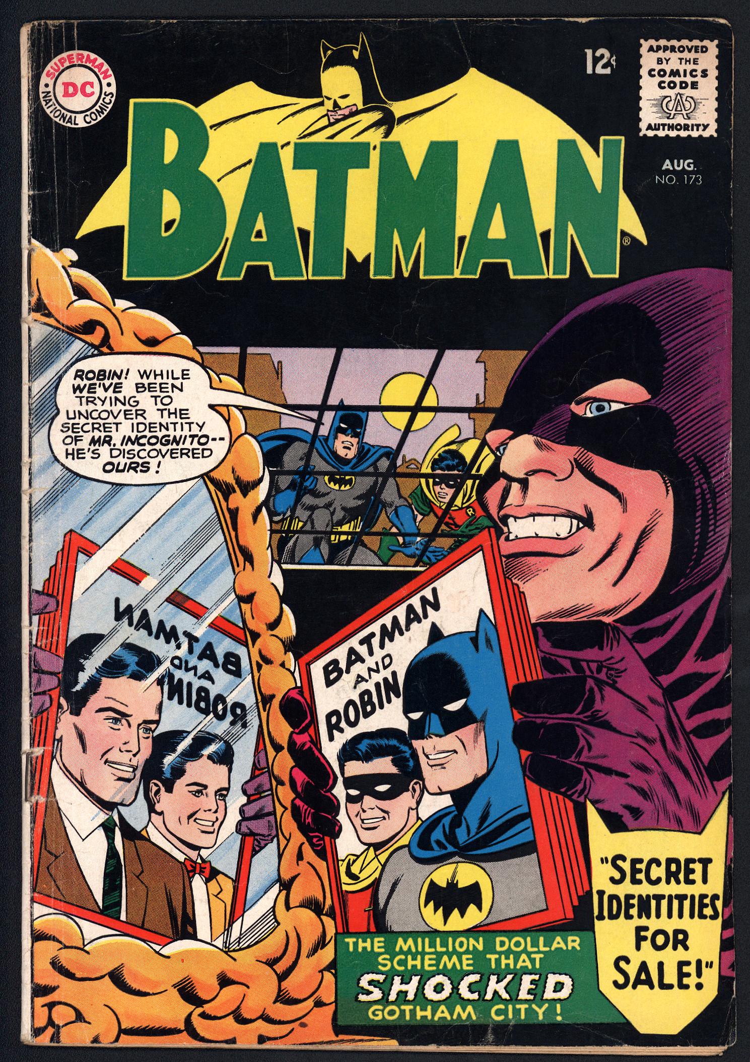 BATMAN Front Cover