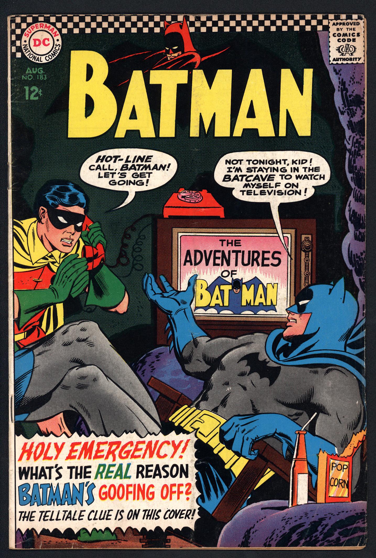 BATMAN Front Cover