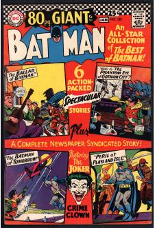 BATMAN #187 4.0 front cover