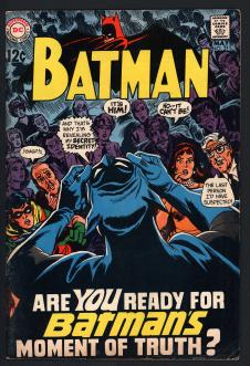 BATMAN #211 6.0 front cover