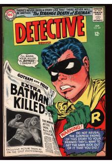 DETECTIVE COMICS #347 6.0 front cover
