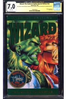 WIZARD: THE GUIDE TO COMICS SPECIAL EDITION #NN CGC 7.0 WHITE PAGES front cover