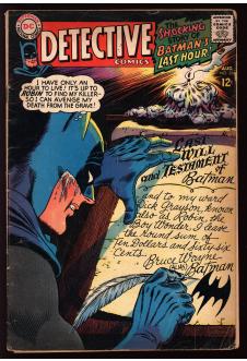DETECTIVE COMICS #366 2.5 front cover