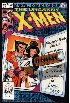 X-MEN #172 7.0 front cover