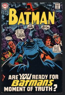 BATMAN #211 6.0 front cover