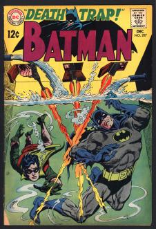 BATMAN #207 4.0 front cover