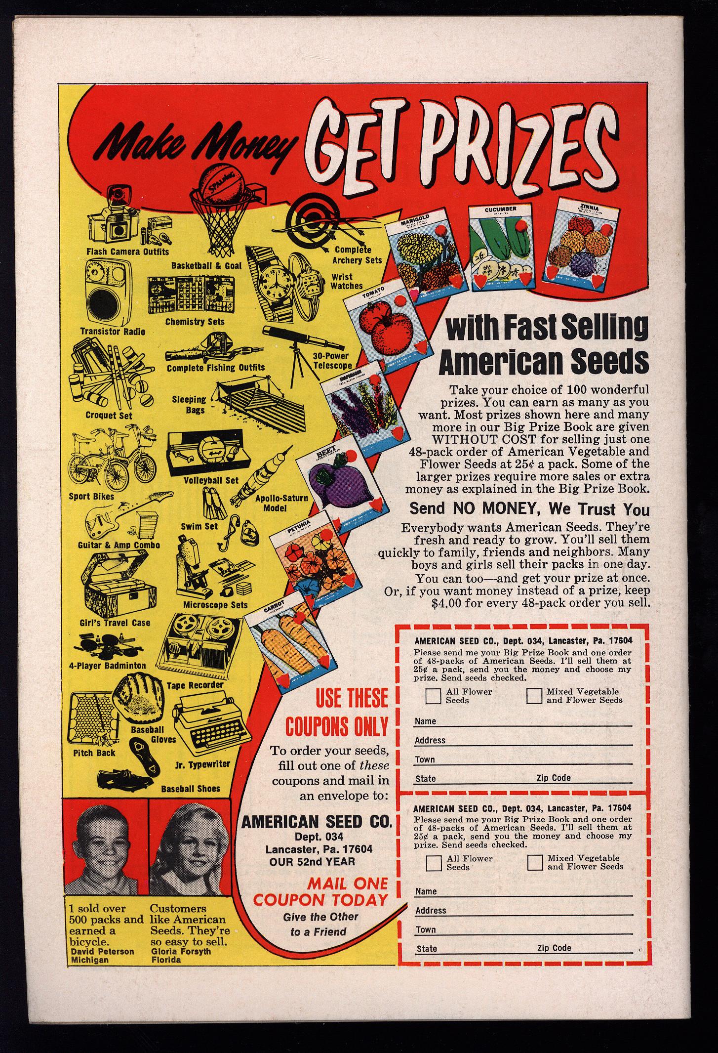 SUPERMAN'S PAL JIMMY OLSEN Back Cover