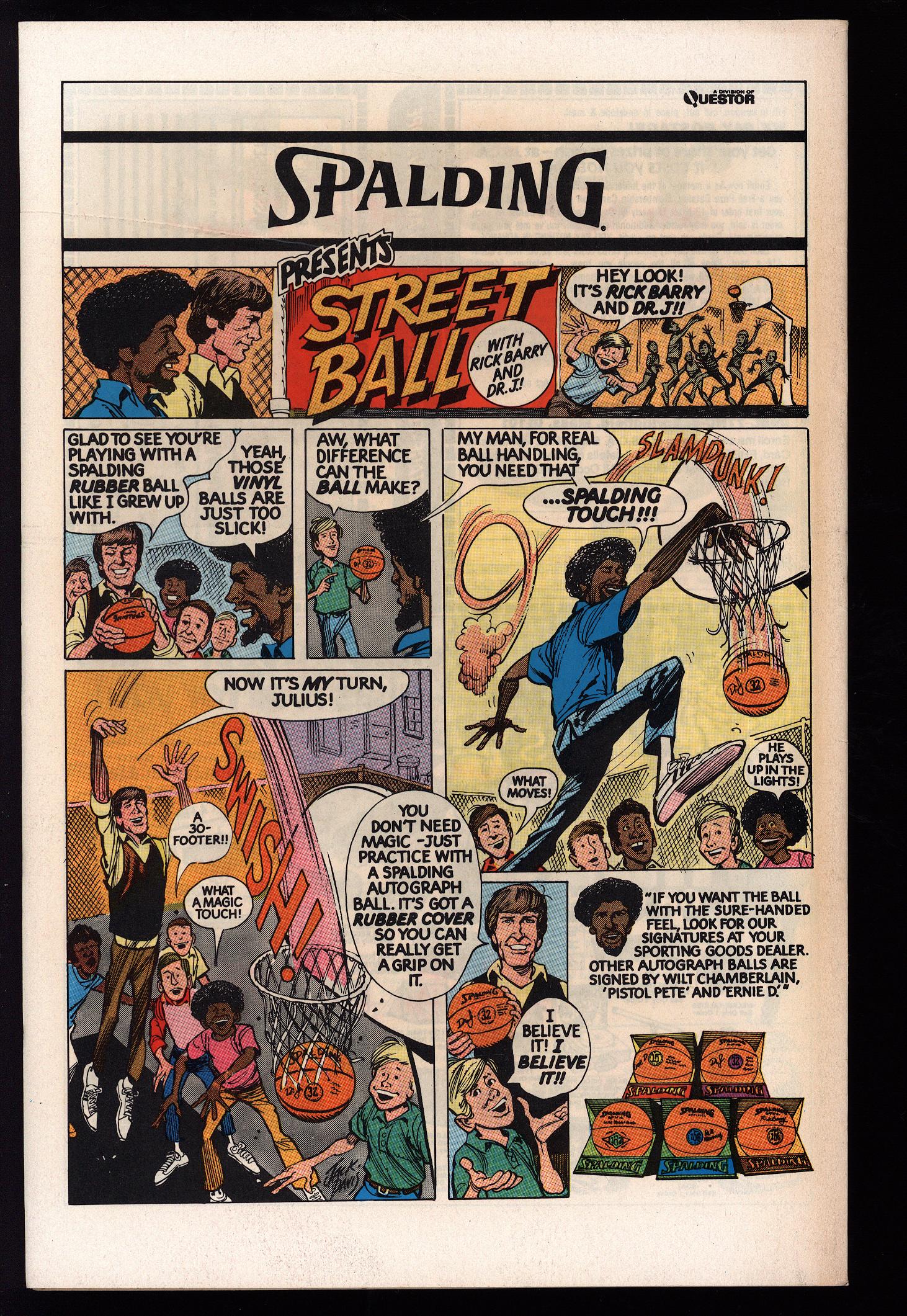 ALL STAR COMICS Back Cover