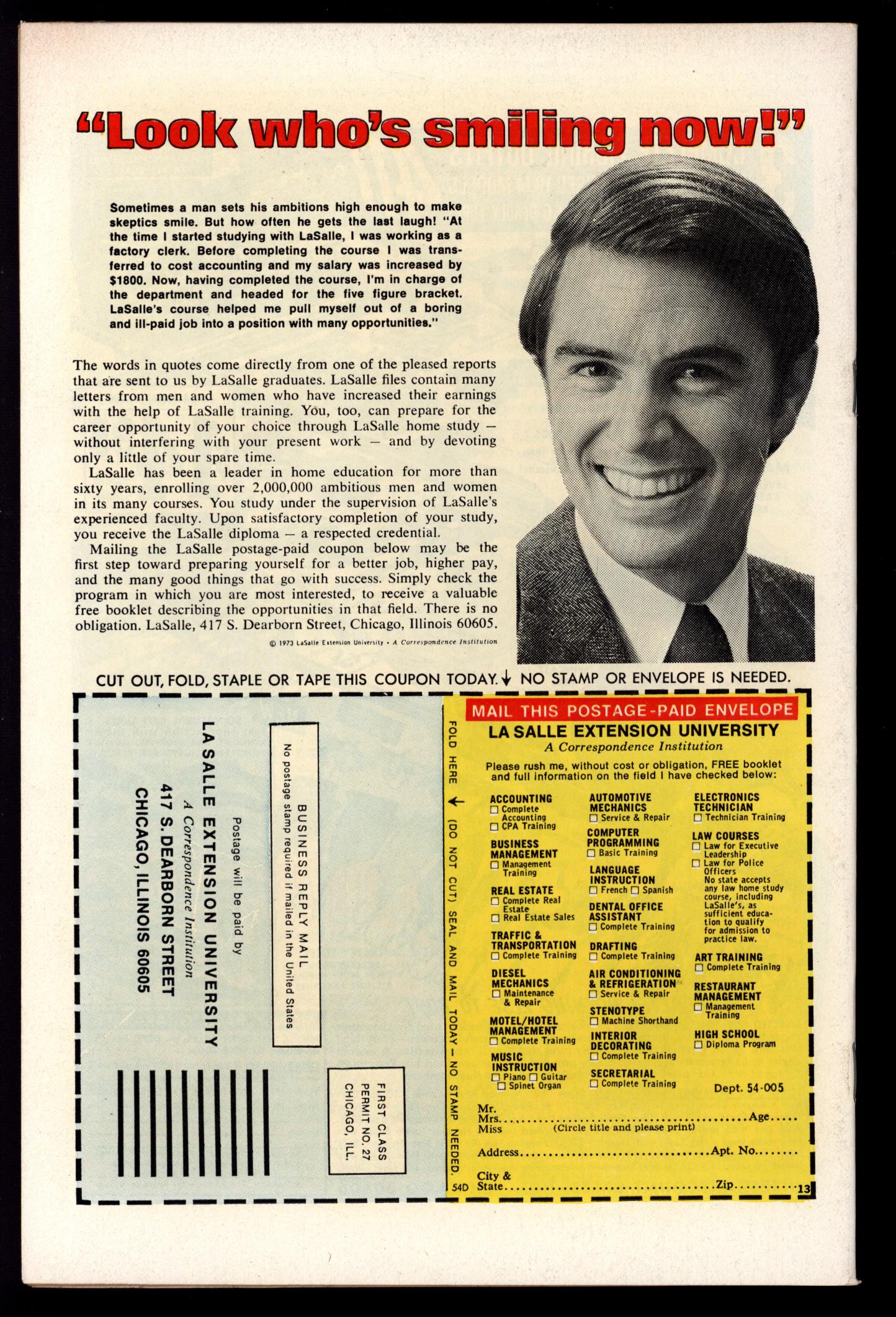 MARVEL TWO-IN-ONE Back Cover