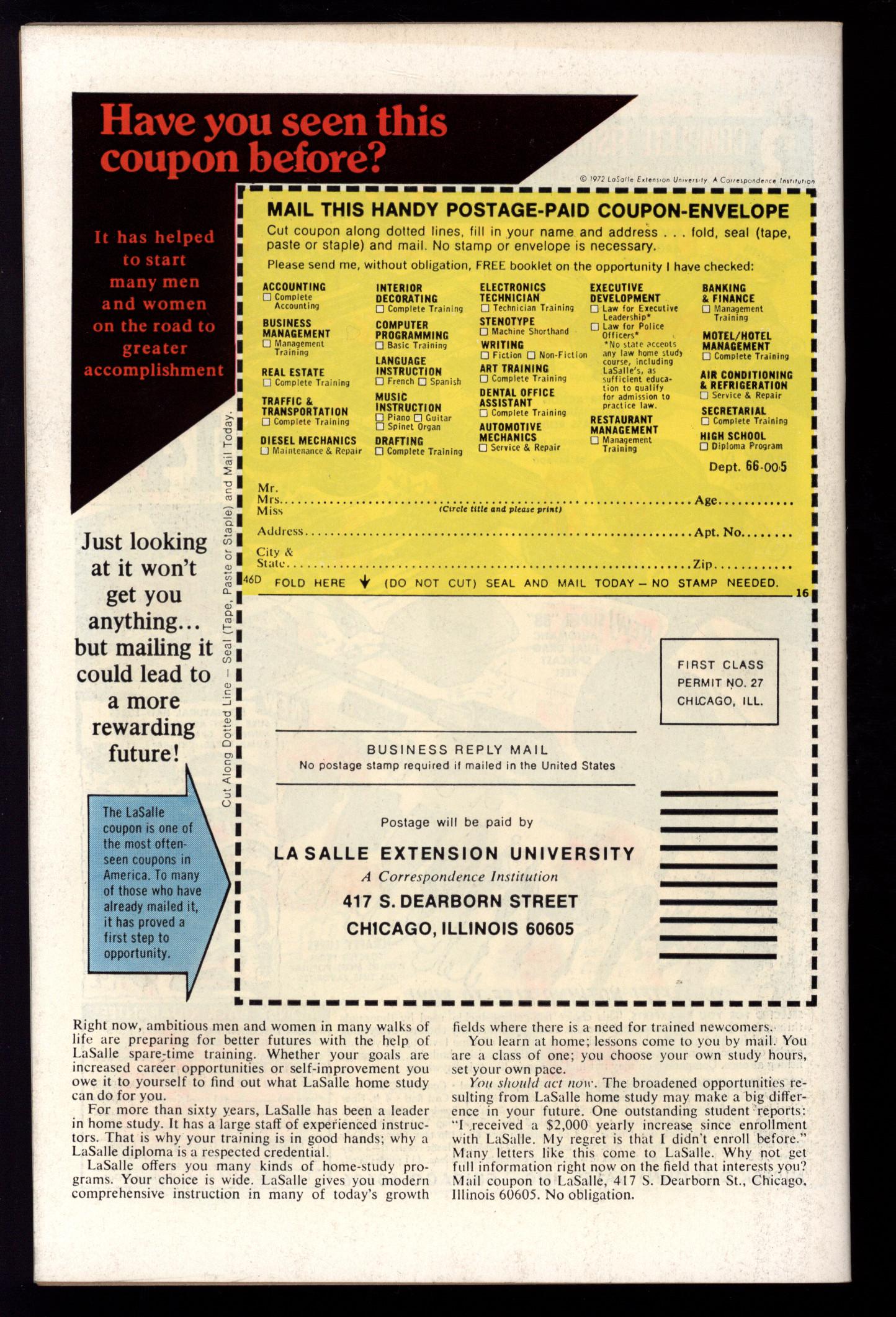 MARVEL TWO-IN-ONE Back Cover