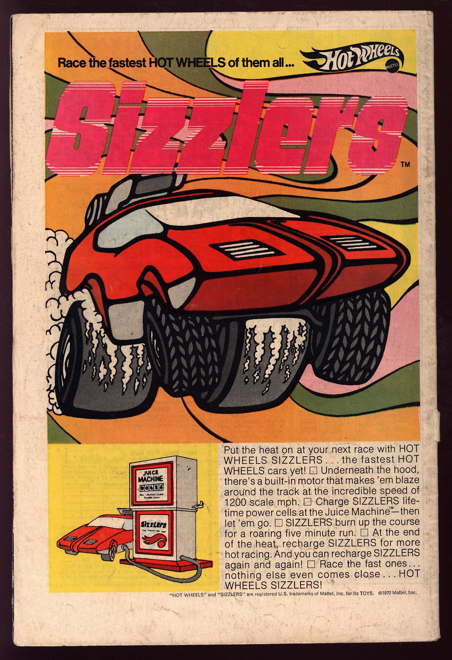 BATMAN Back Cover