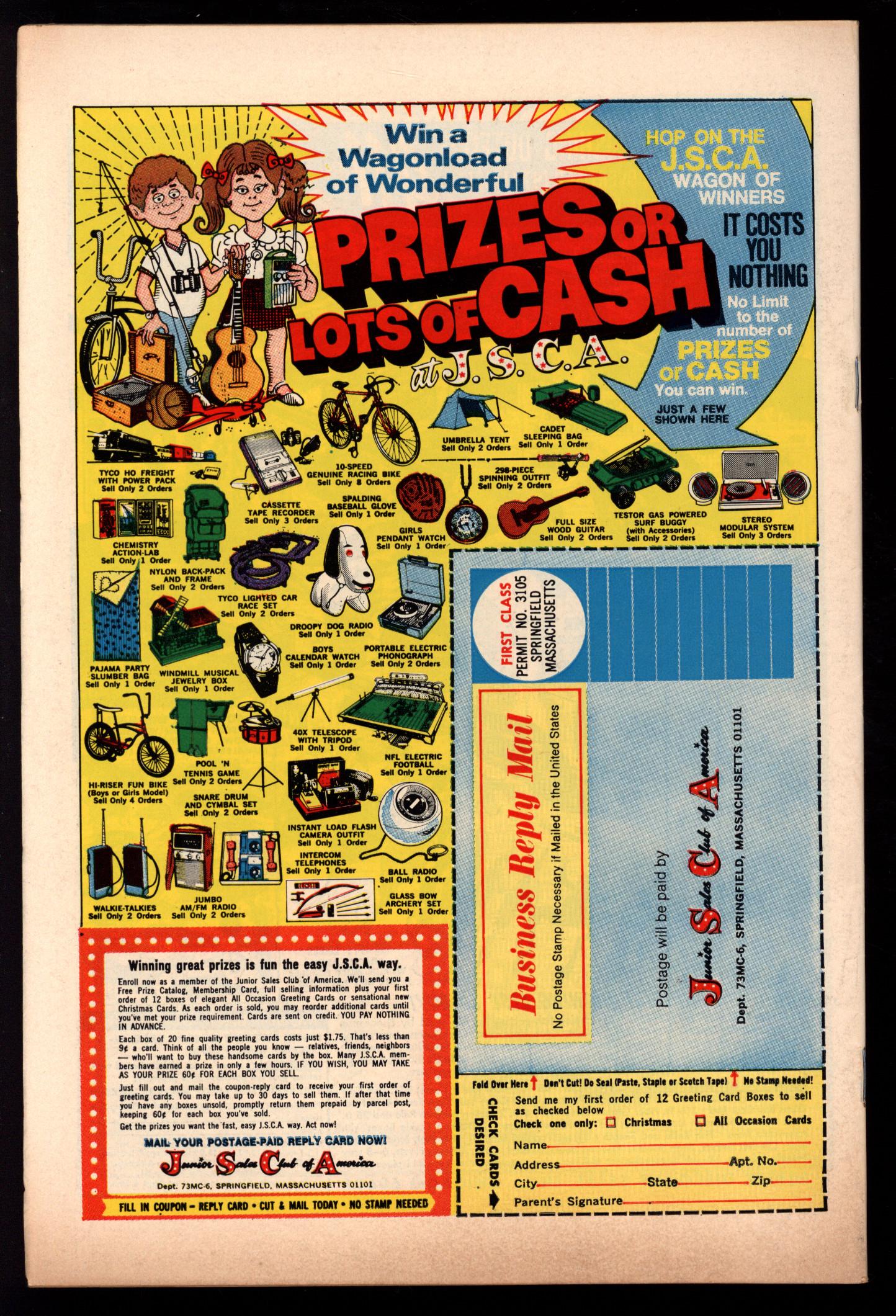 MARVEL TEAM-UP Back Cover