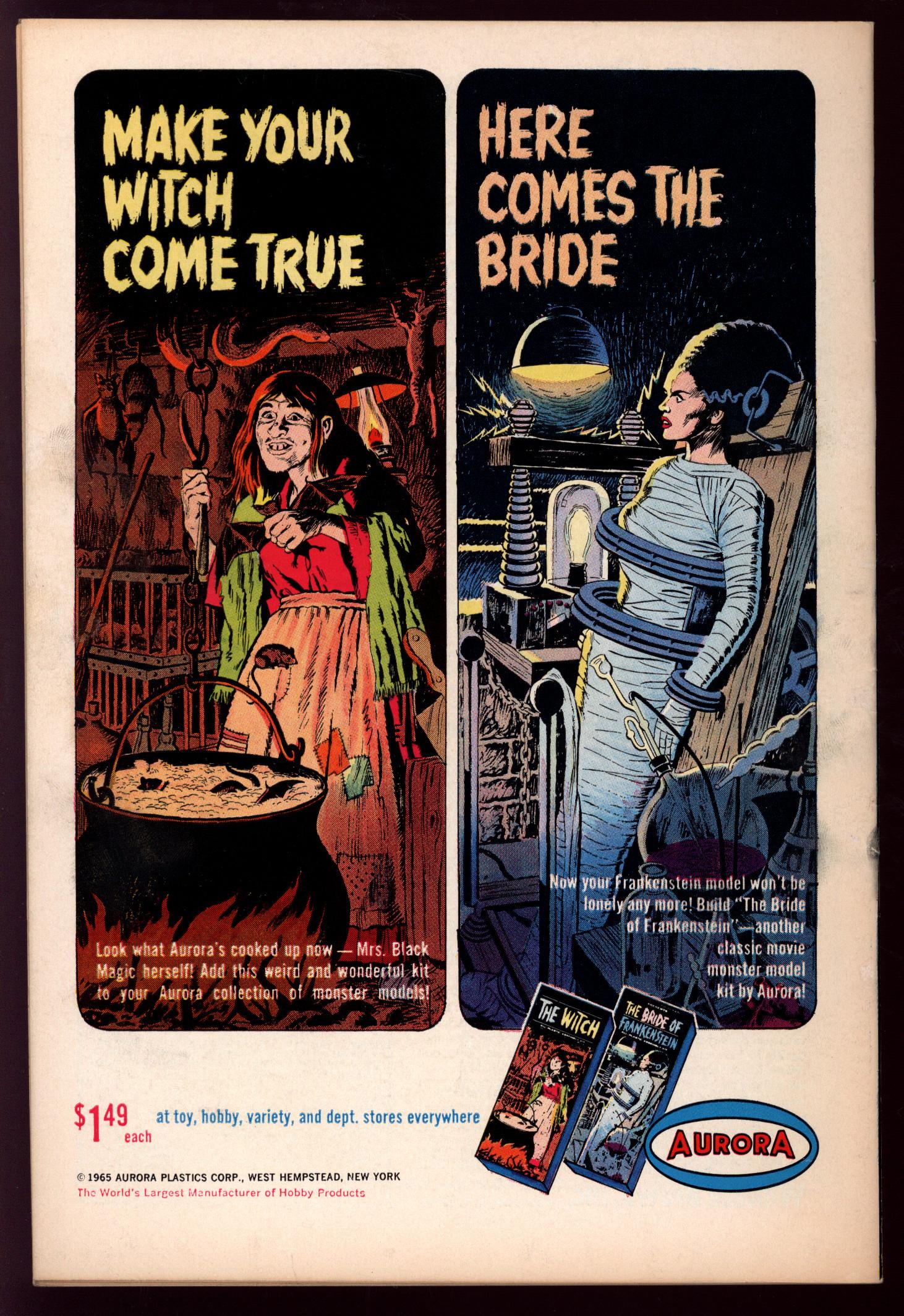 BRAVE AND THE BOLD Back Cover