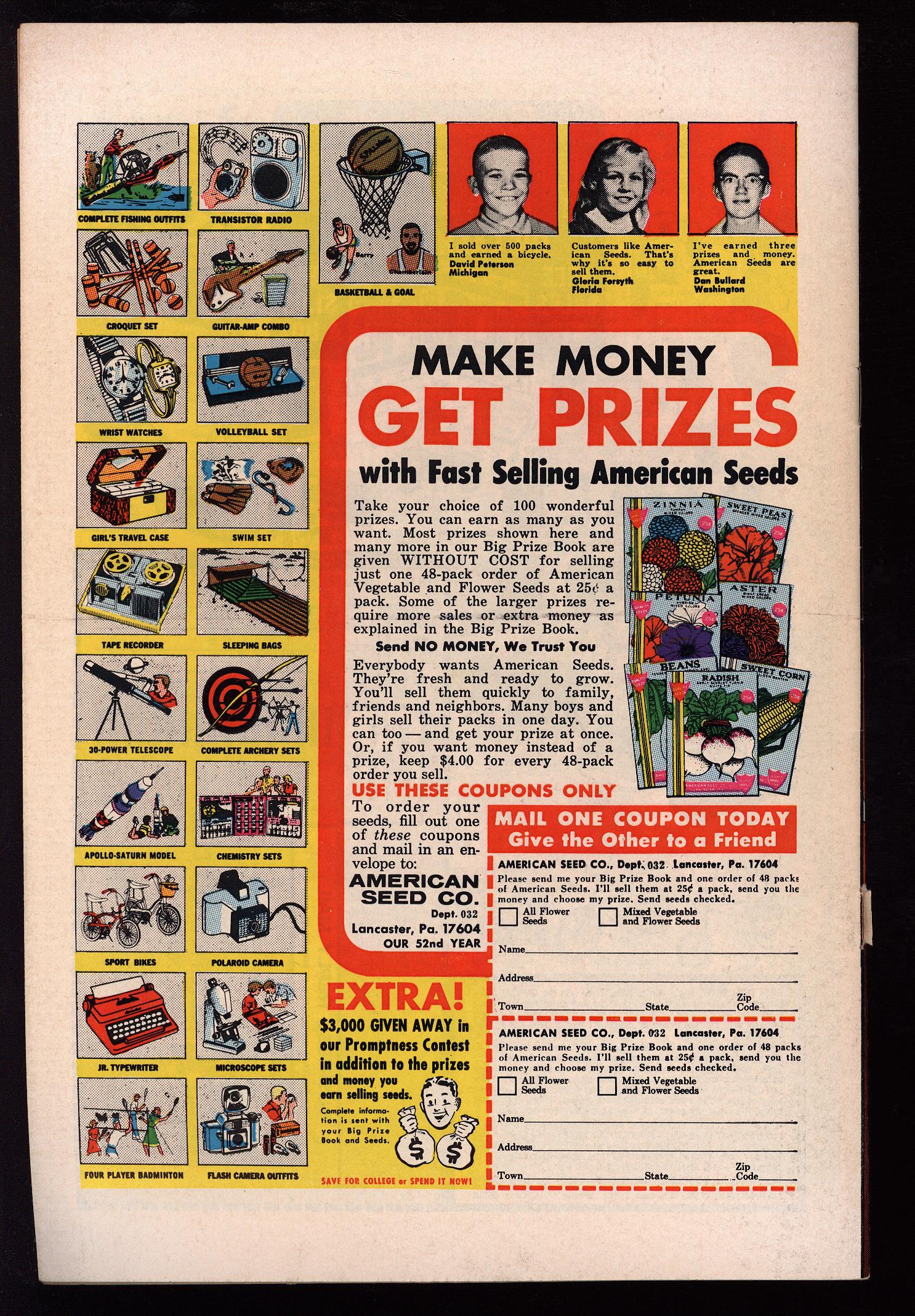 WONDER WOMAN Back Cover