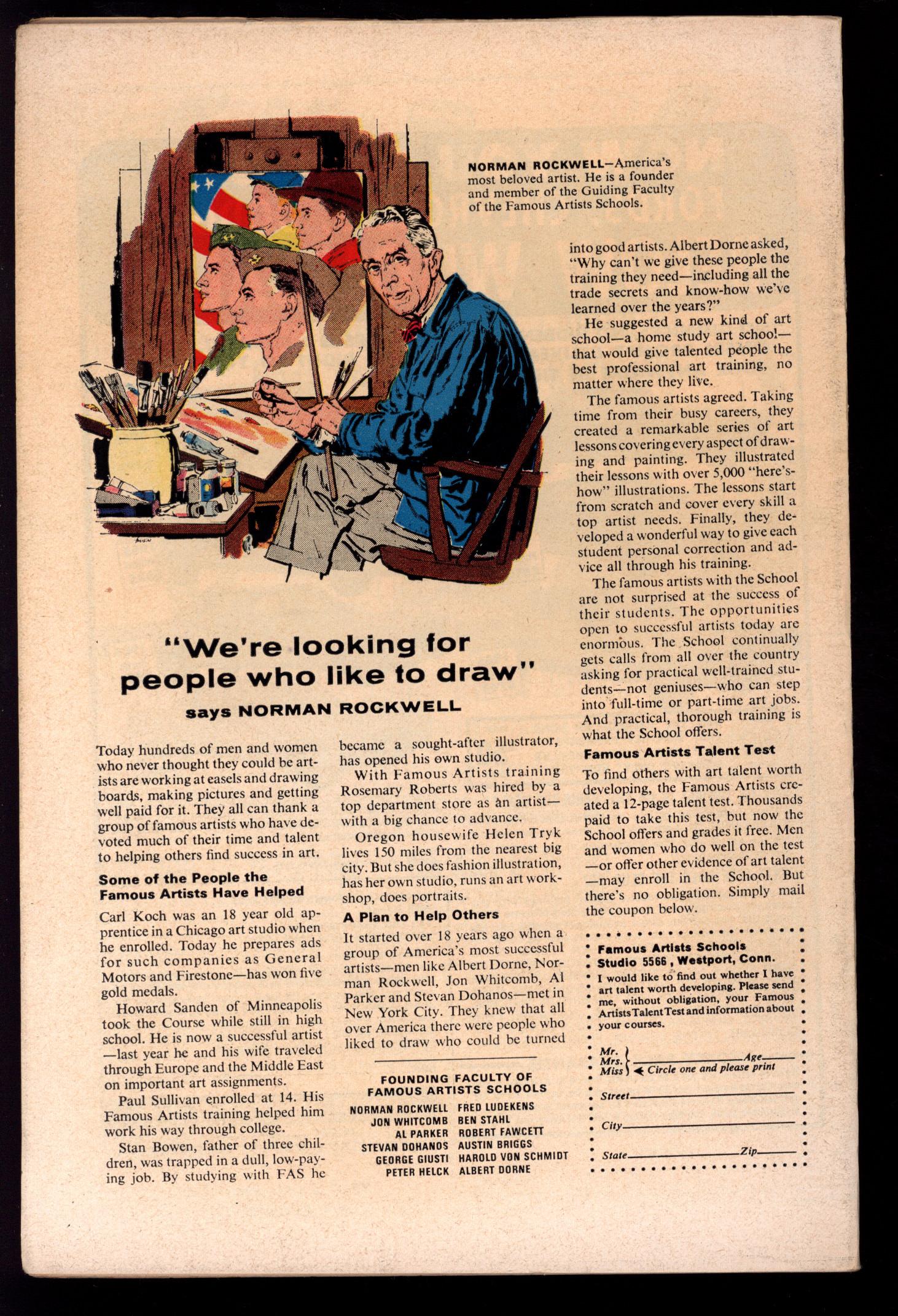 AVENGERS Back Cover