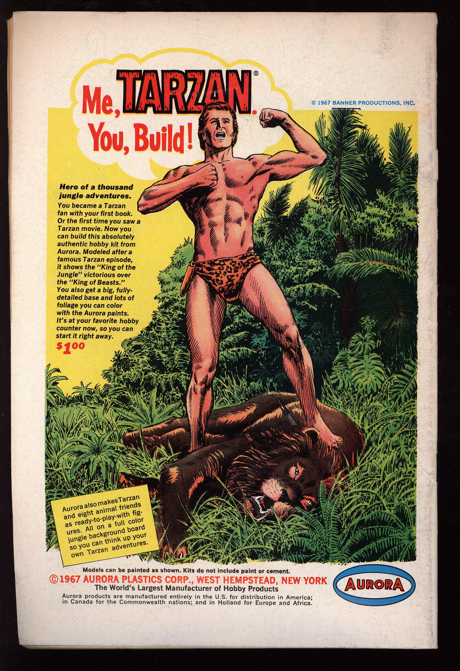 ADVENTURE COMICS Back Cover