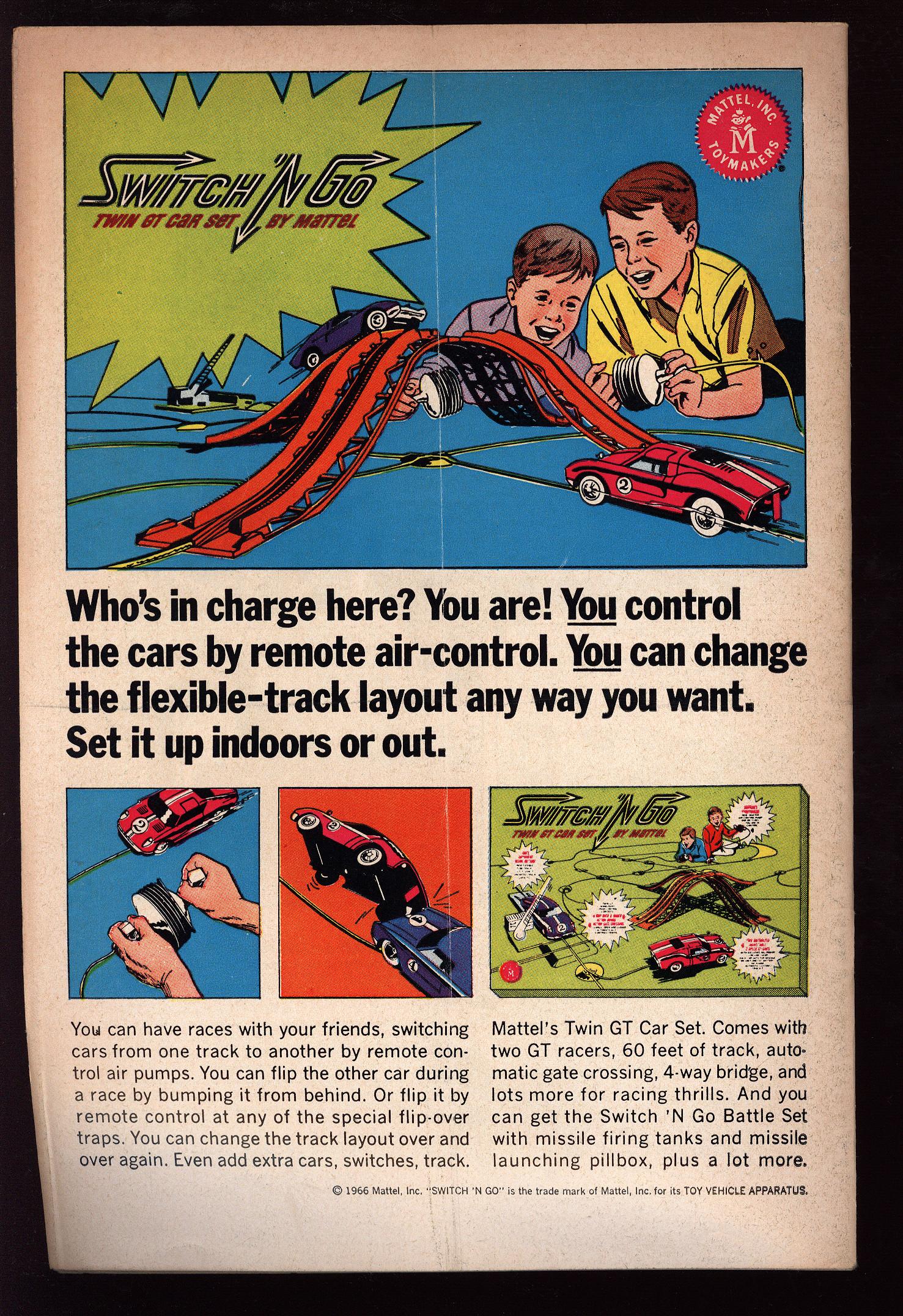 ADVENTURE COMICS Back Cover
