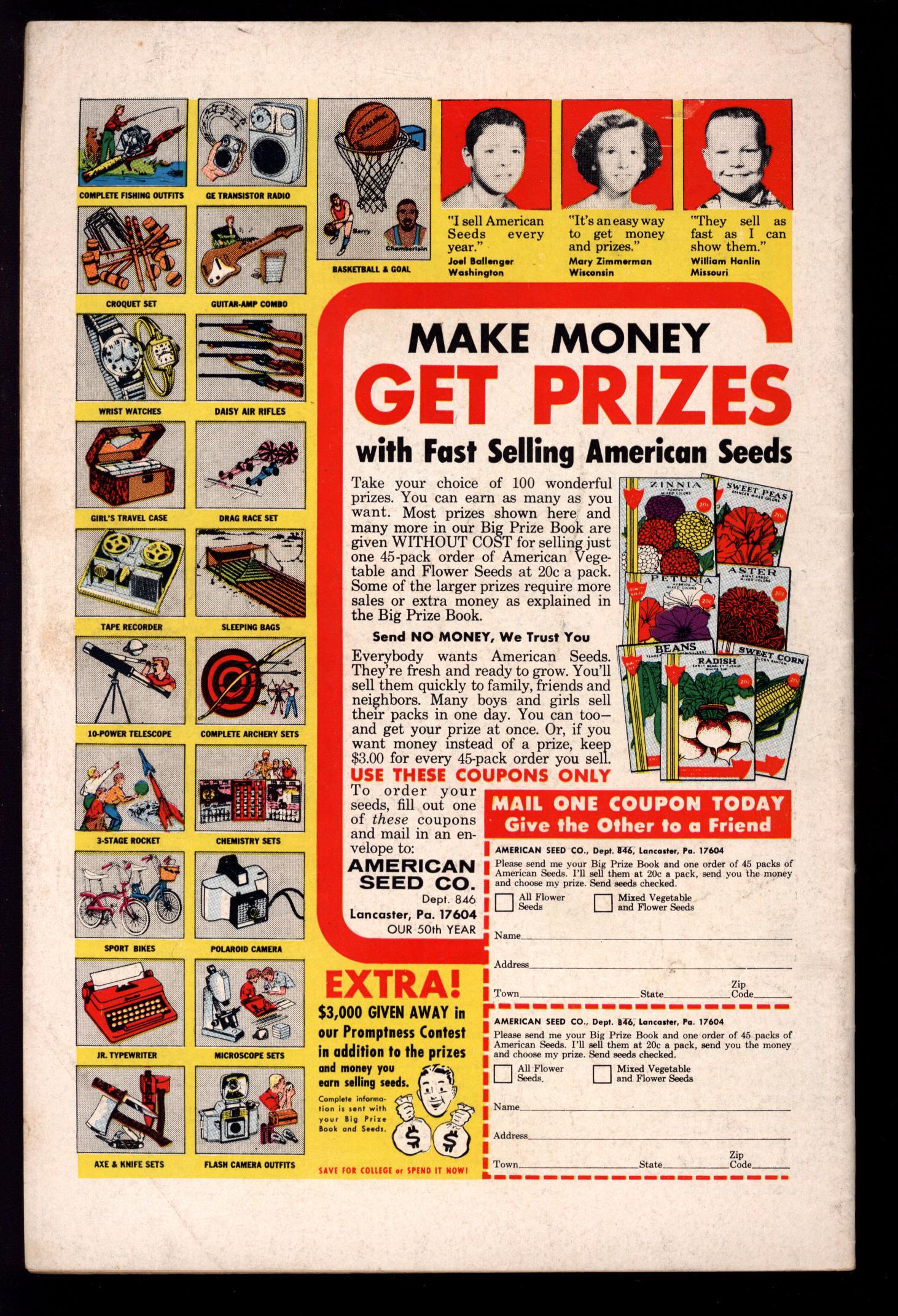 AVENGERS Back Cover
