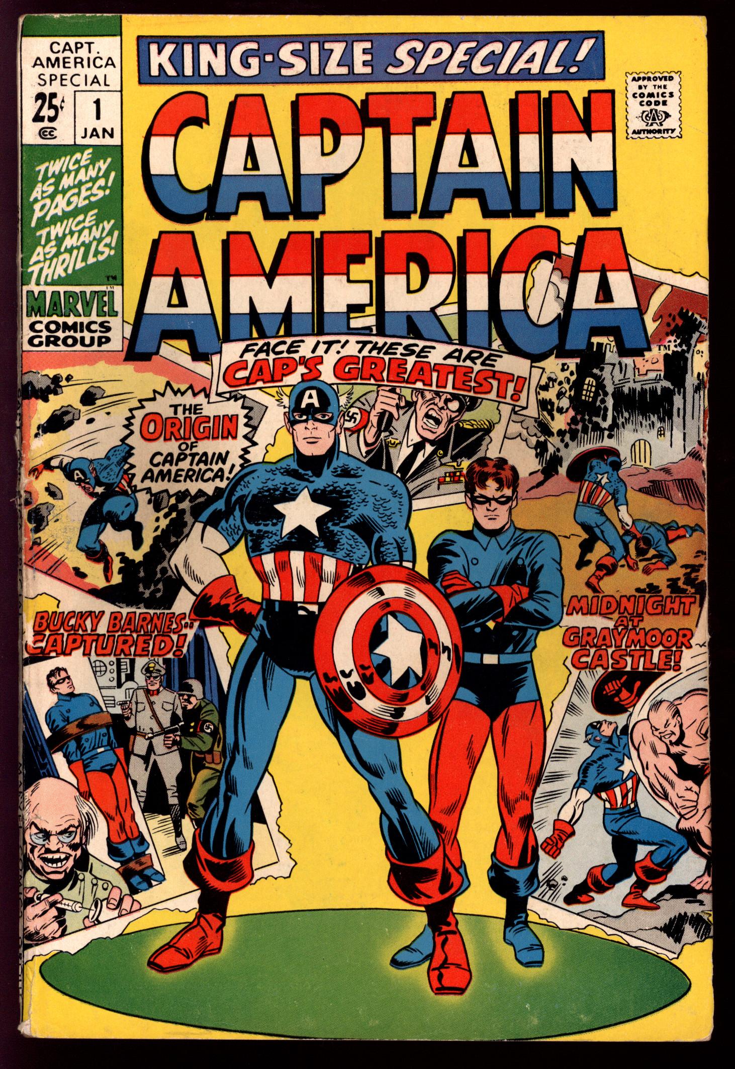 CAPTAIN AMERICA ANNUAL Front Cover