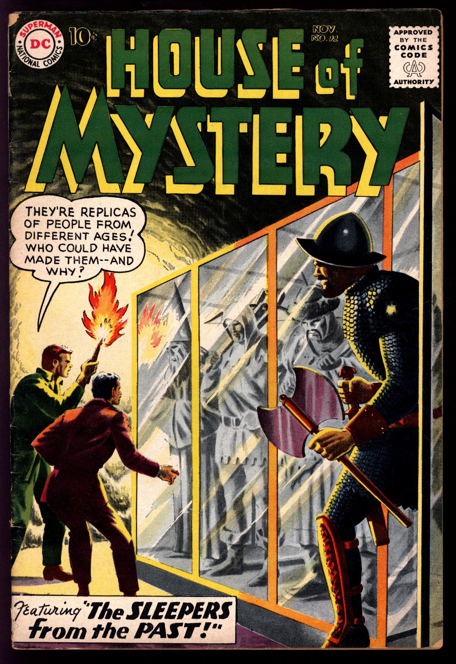 HOUSE OF MYSTERY Front Cover