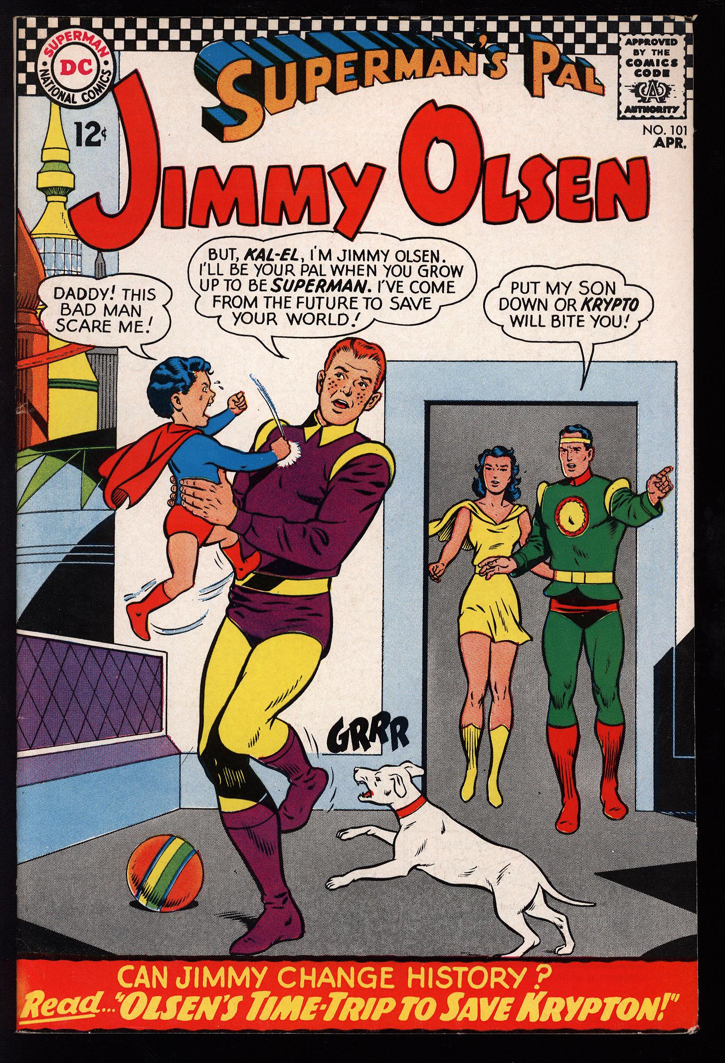SUPERMAN'S PAL JIMMY OLSEN Front Cover