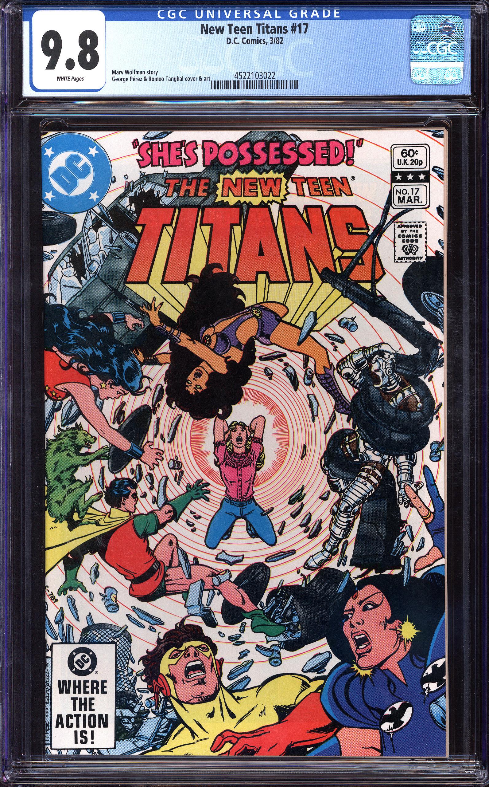 NEW TEEN TITANS Front Cover