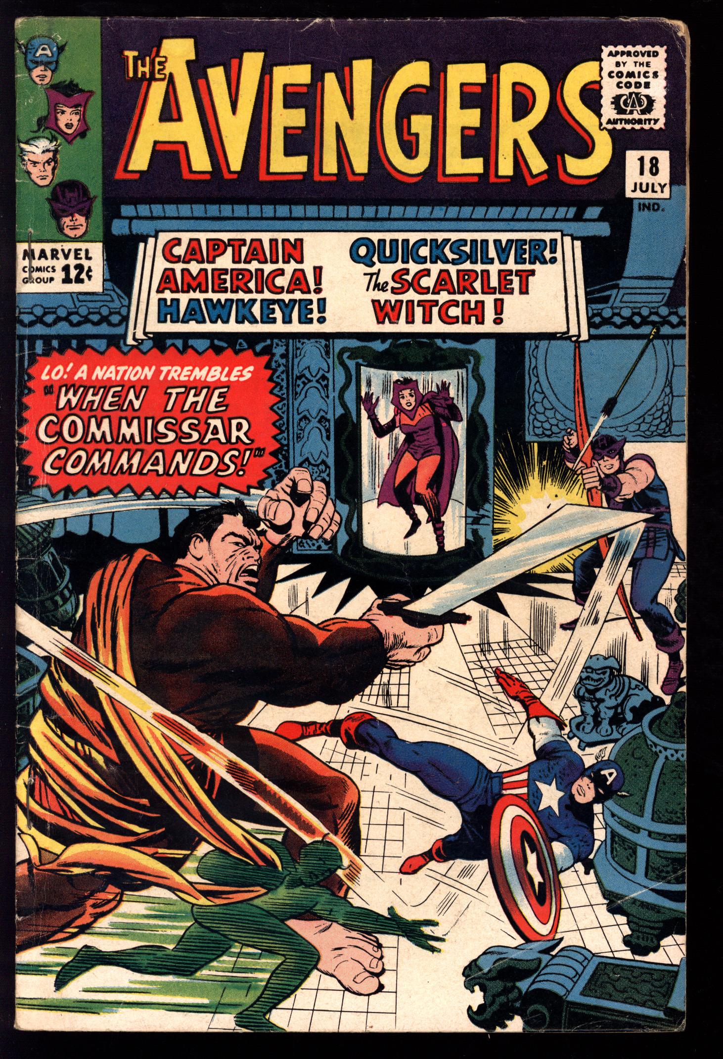 AVENGERS Front Cover