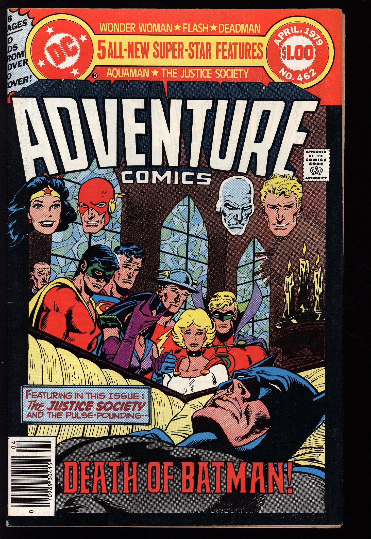 ADVENTURE COMICS Front Cover
