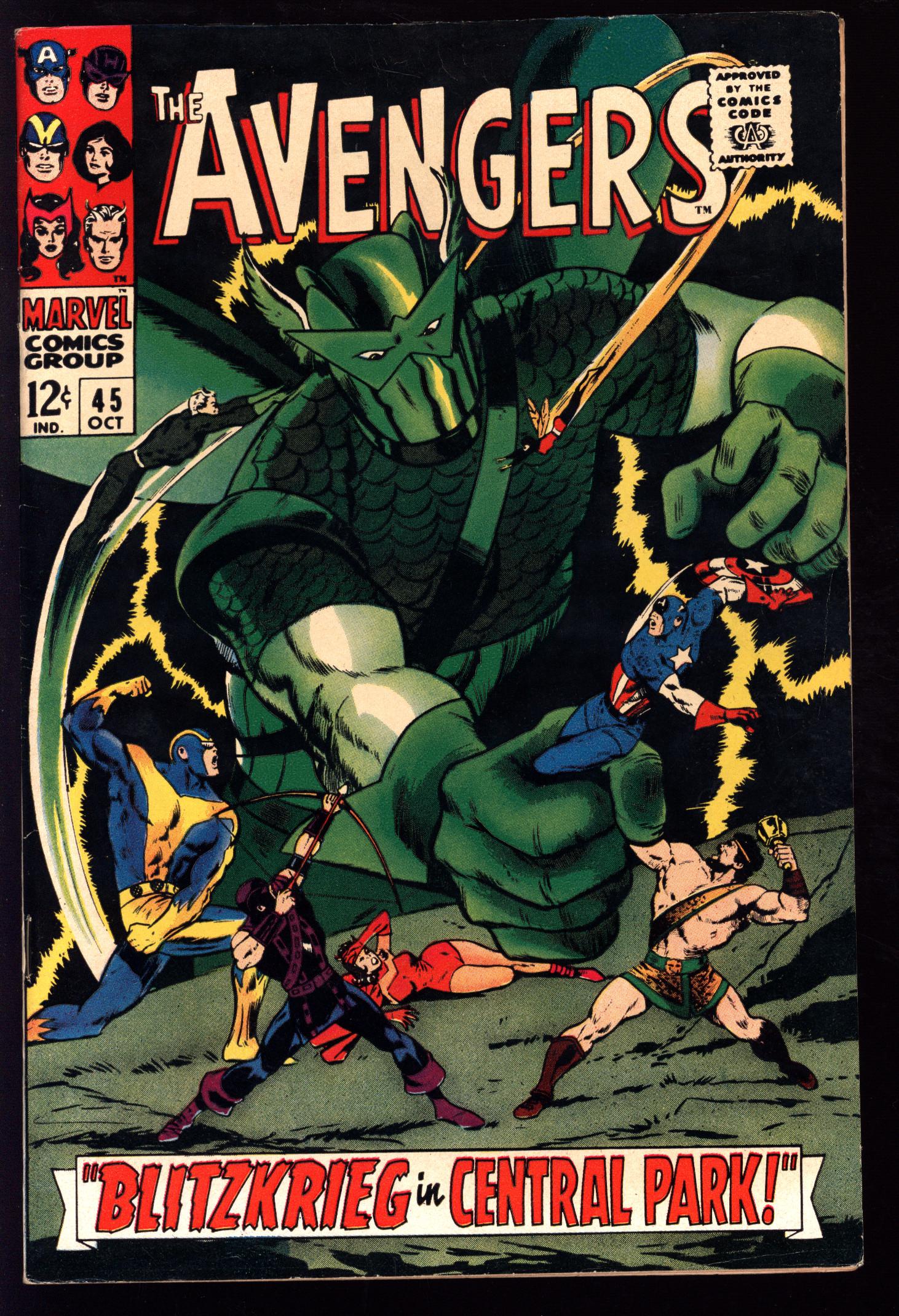 AVENGERS Front Cover