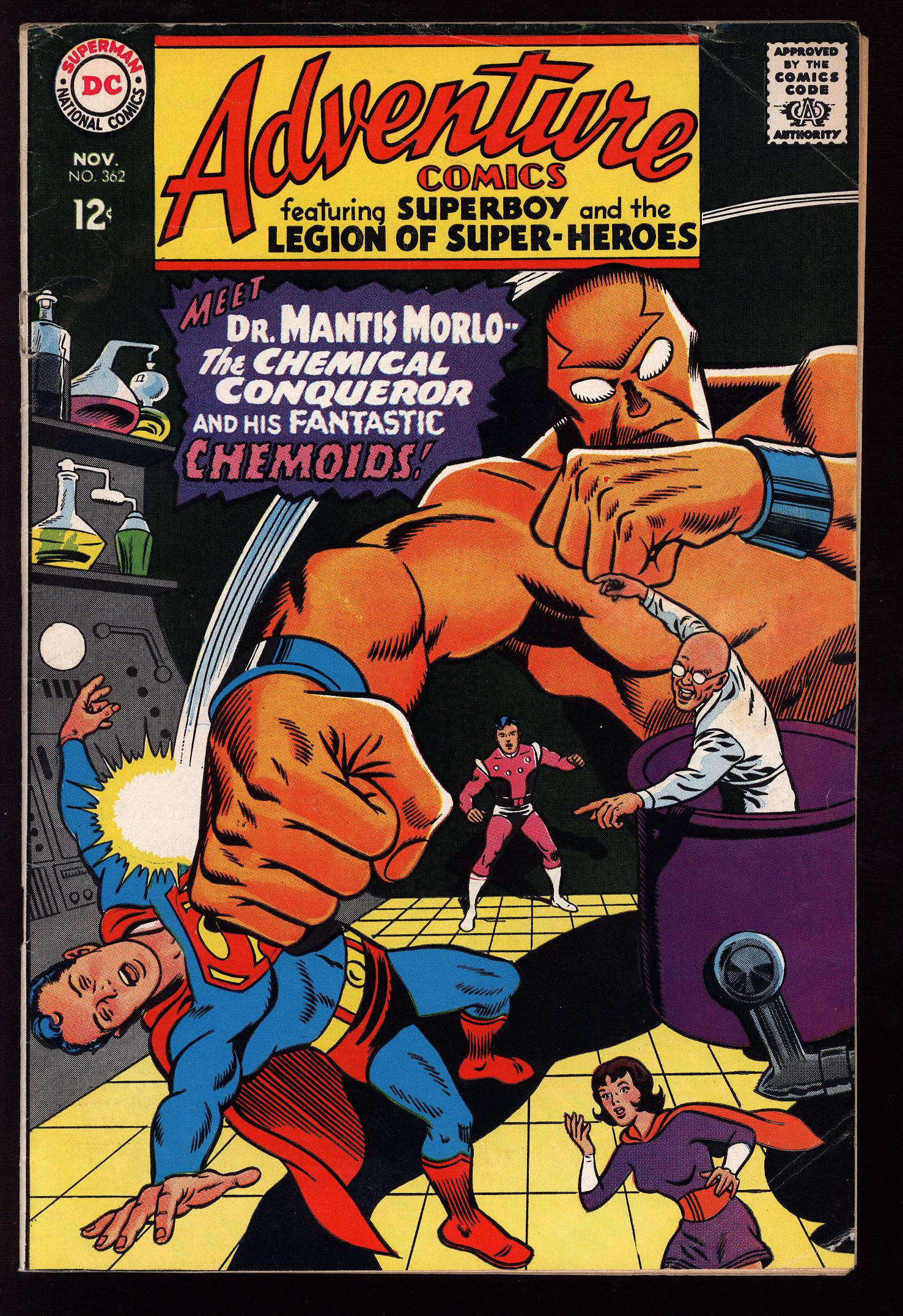 ADVENTURE COMICS Front Cover