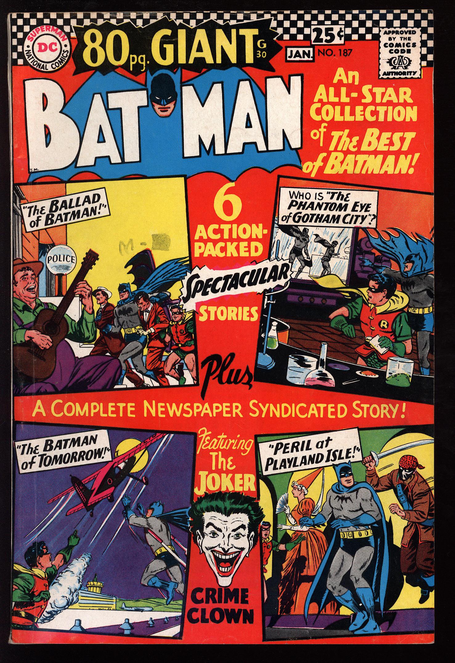 BATMAN Front Cover