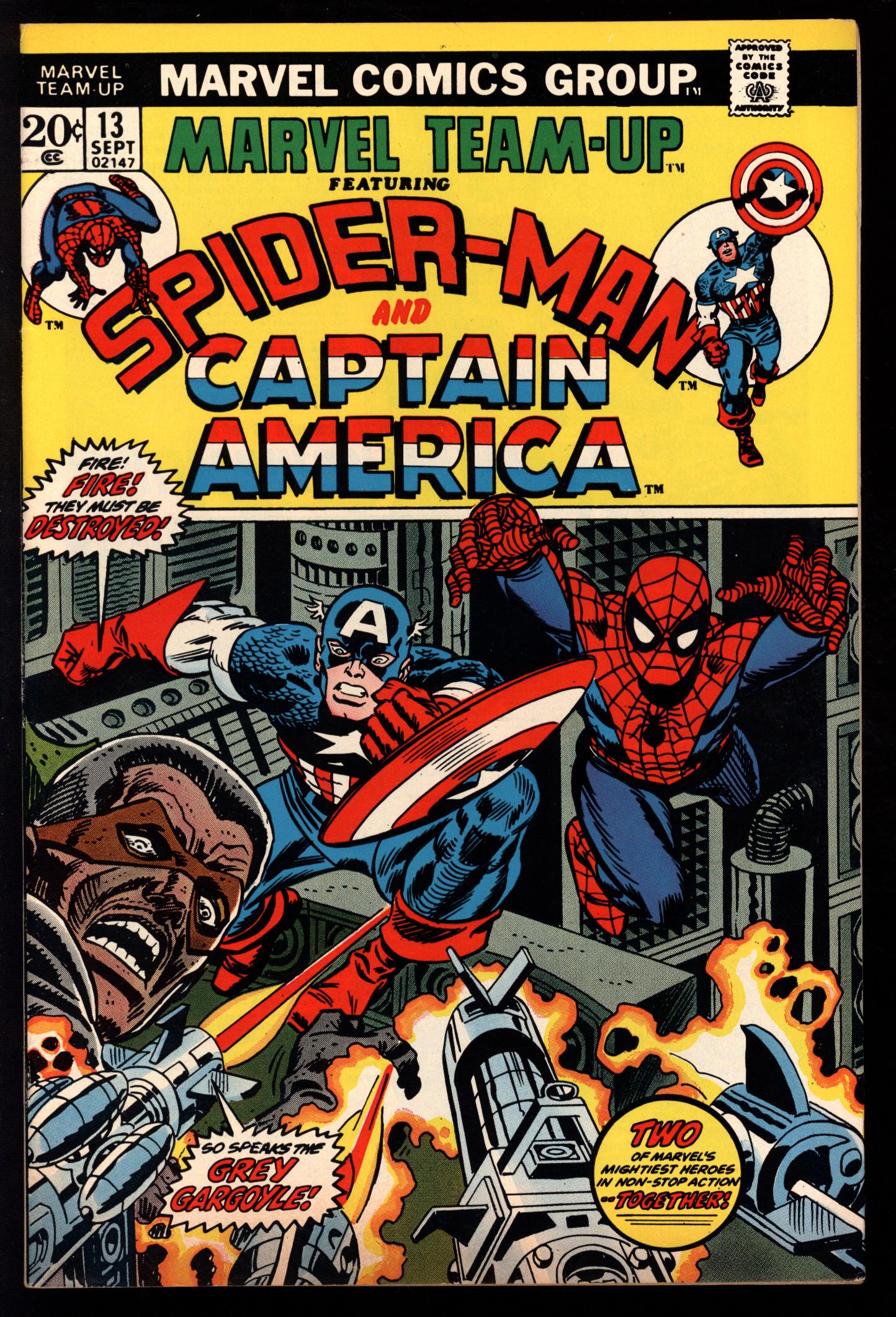 MARVEL TEAM-UP Front Cover