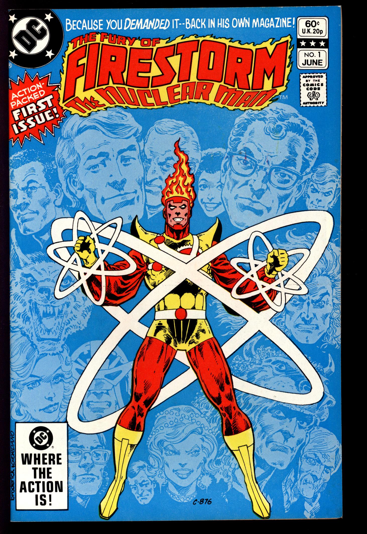 FURY OF FIRESTORM Front Cover