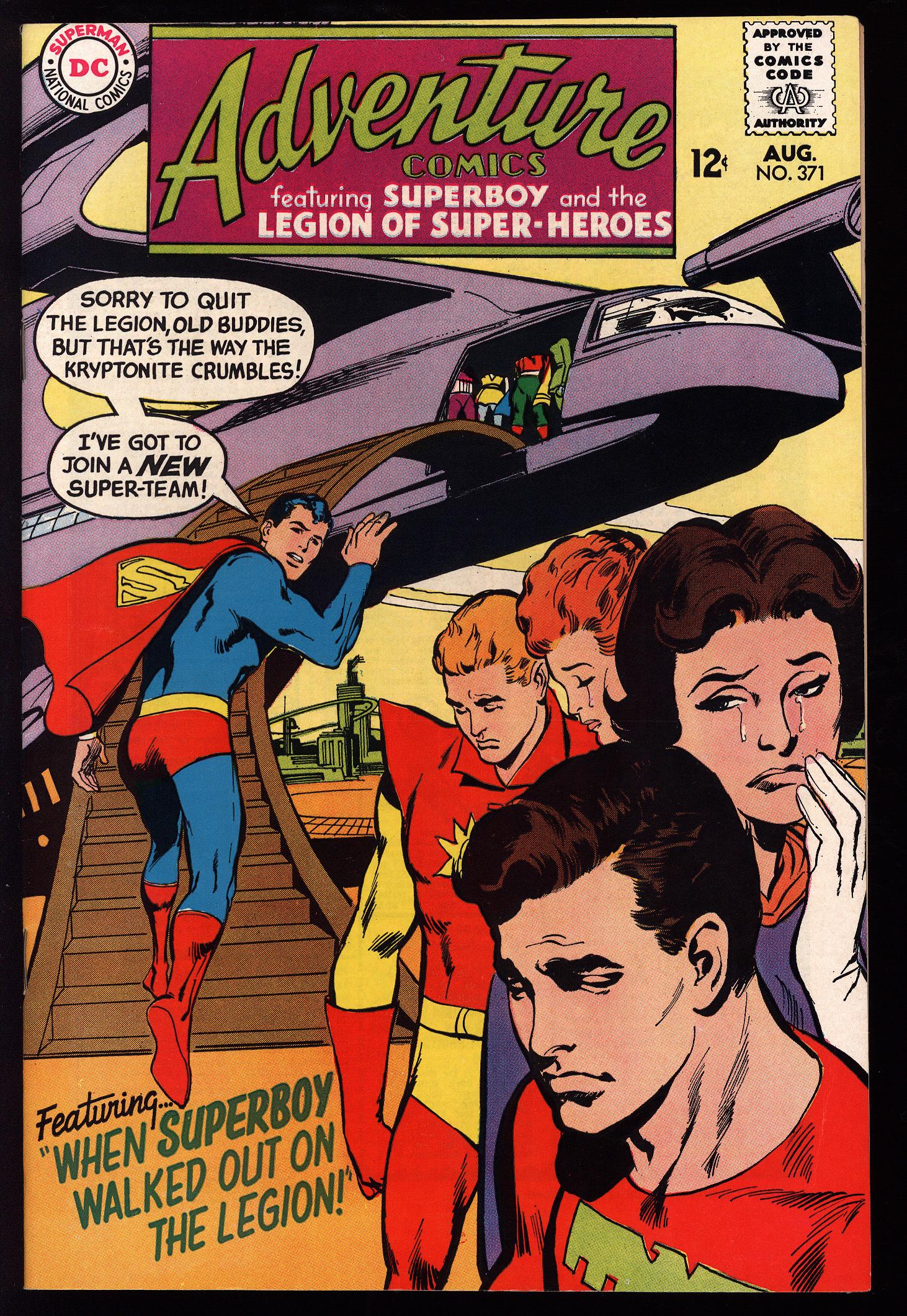 ADVENTURE COMICS Front Cover
