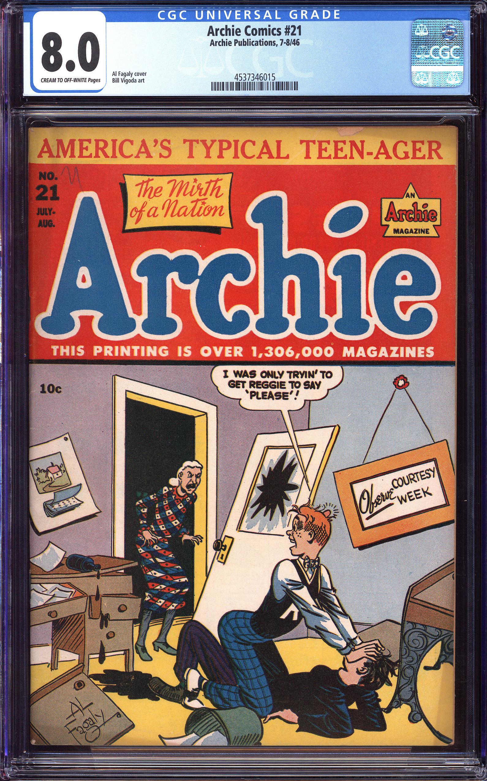 ARCHIE COMICS Front Cover