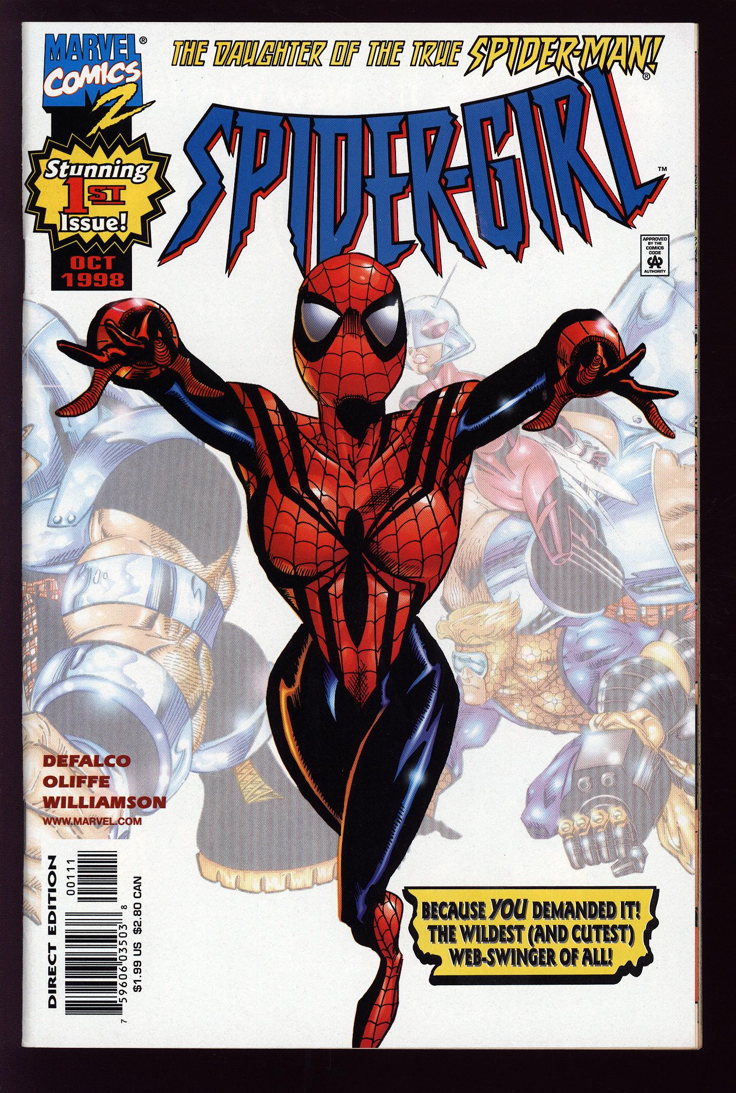 SPIDER-GIRL Front Cover
