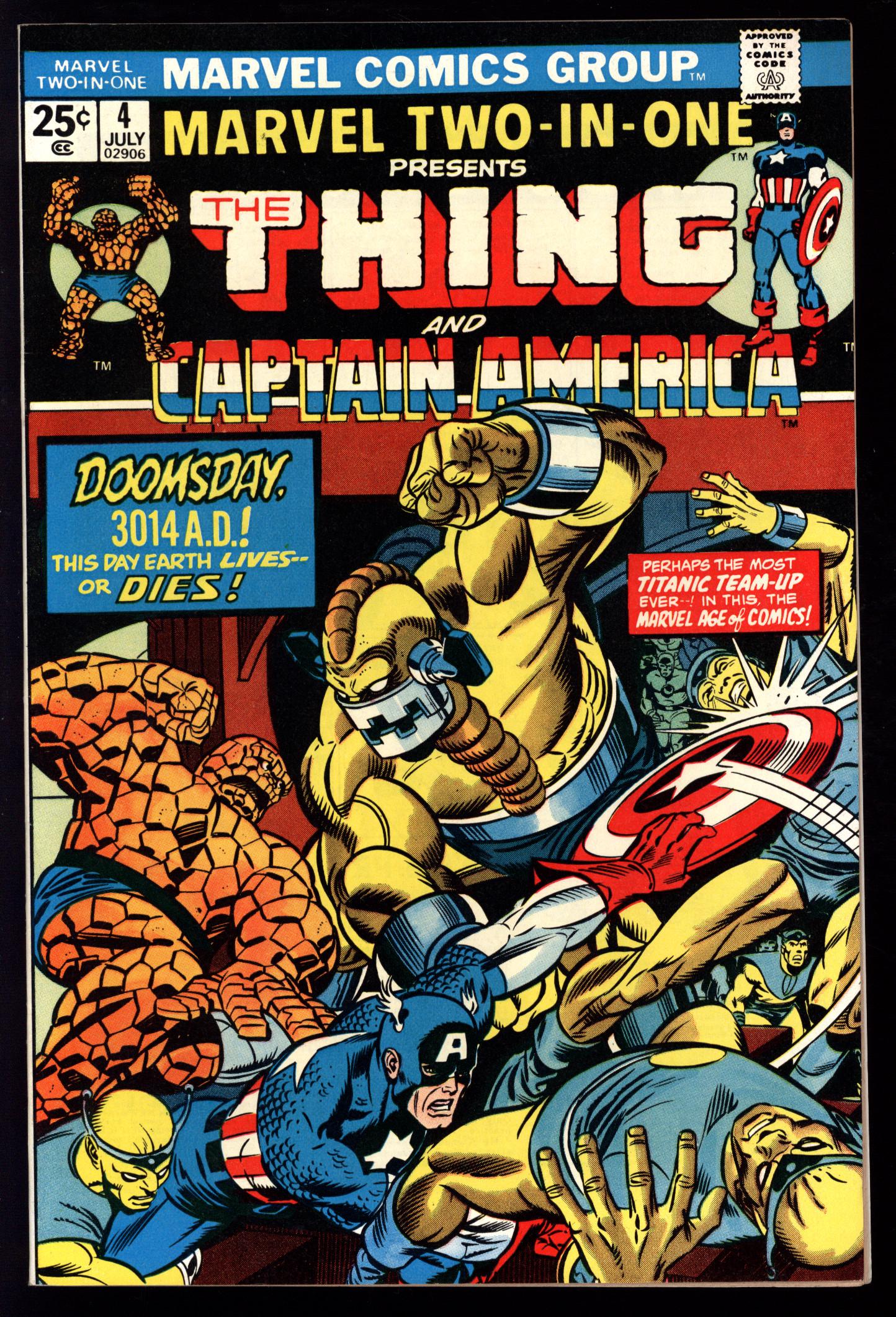 MARVEL TWO-IN-ONE Front Cover