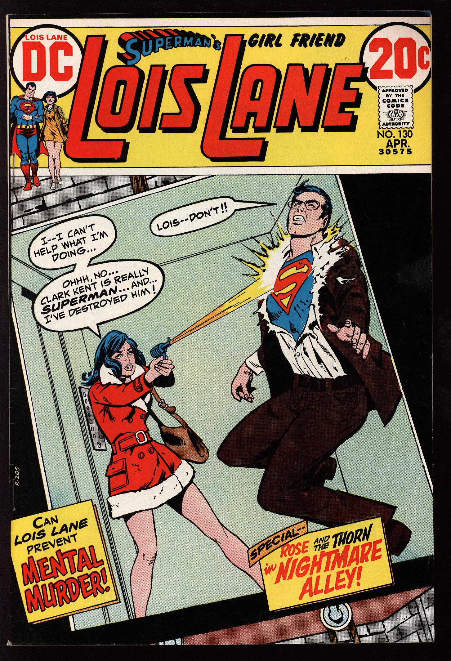 SUPERMAN'S GIRLFRIEND LOIS LANE Front Cover