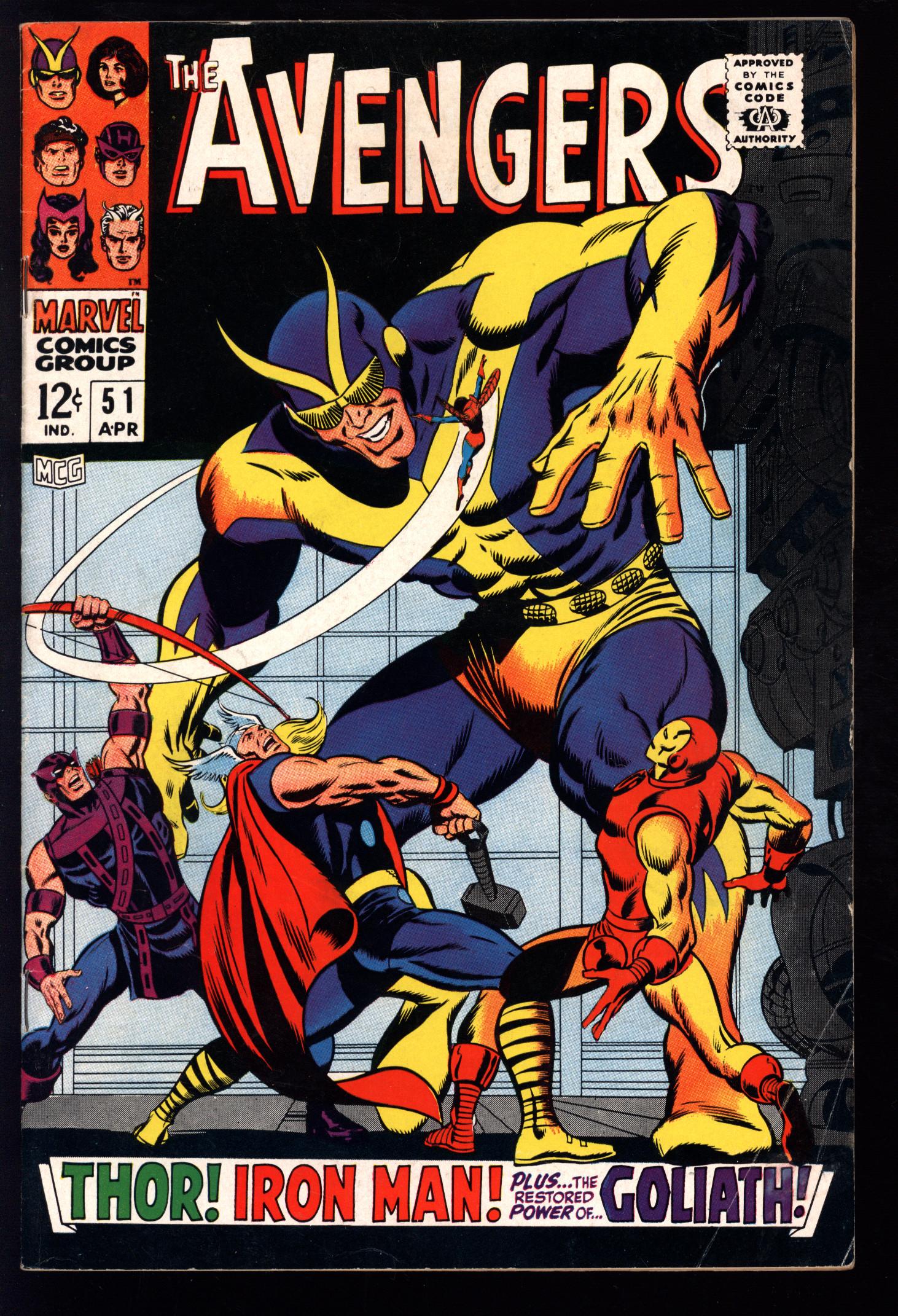 AVENGERS Front Cover