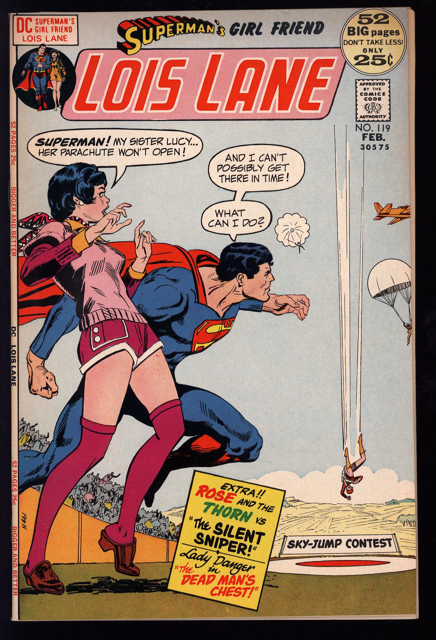 SUPERMAN'S GIRLFRIEND LOIS LANE Front Cover