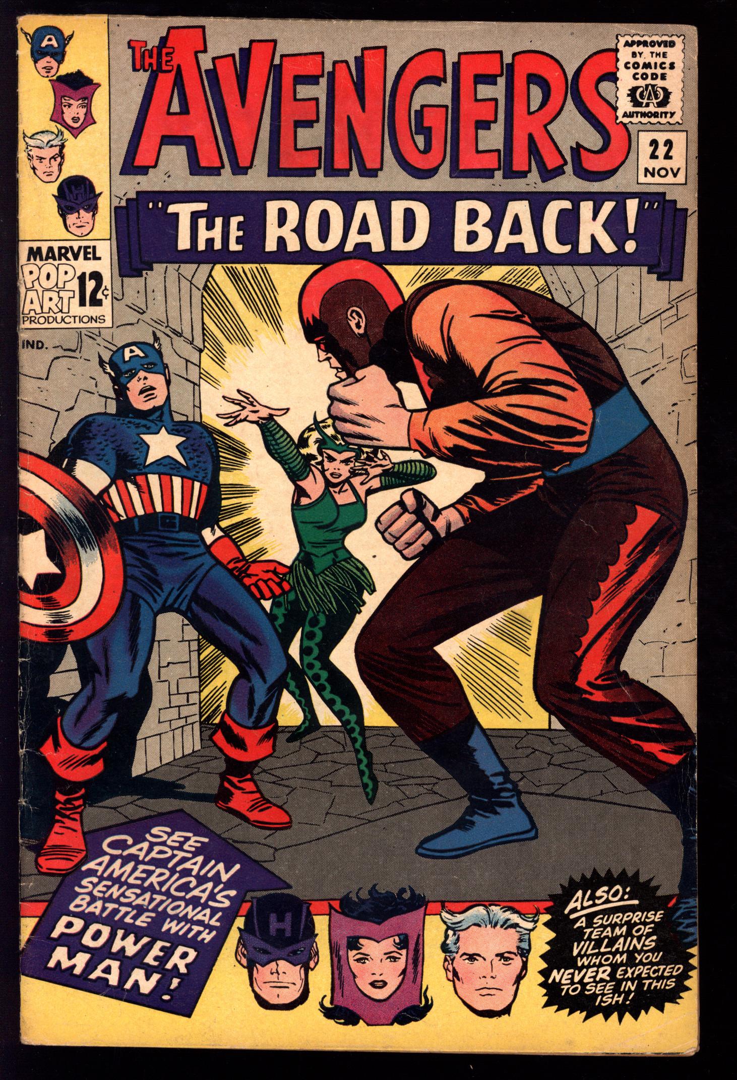 AVENGERS Front Cover