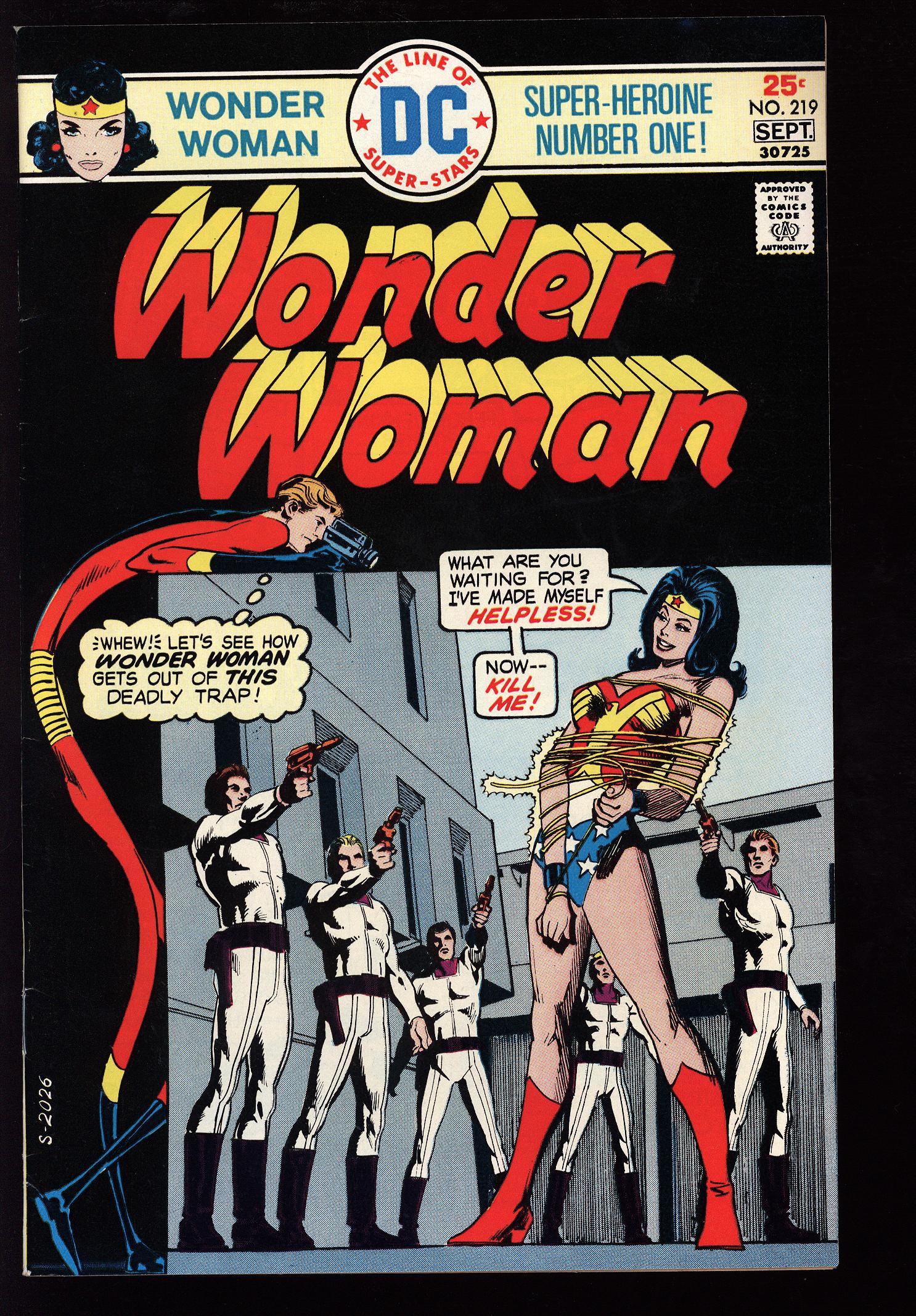 WONDER WOMAN Front Cover