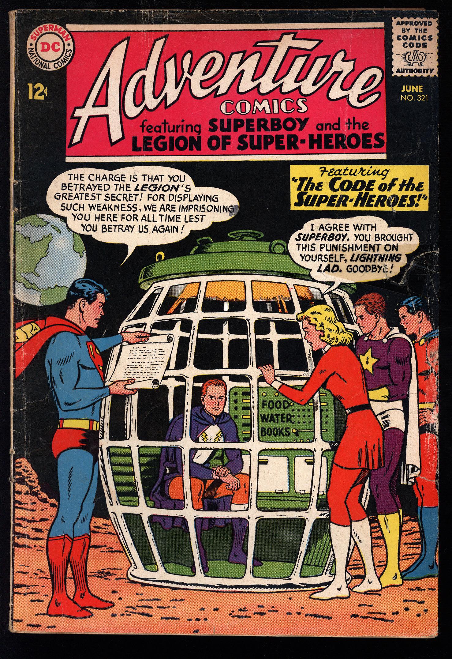 ADVENTURE COMICS Front Cover