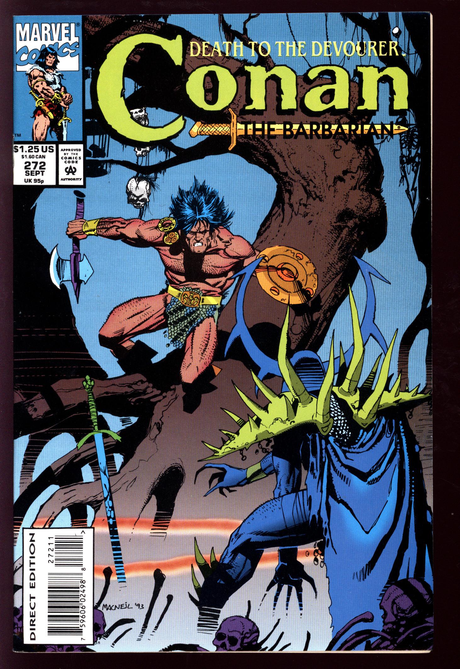 CONAN THE BARBARIAN Front Cover