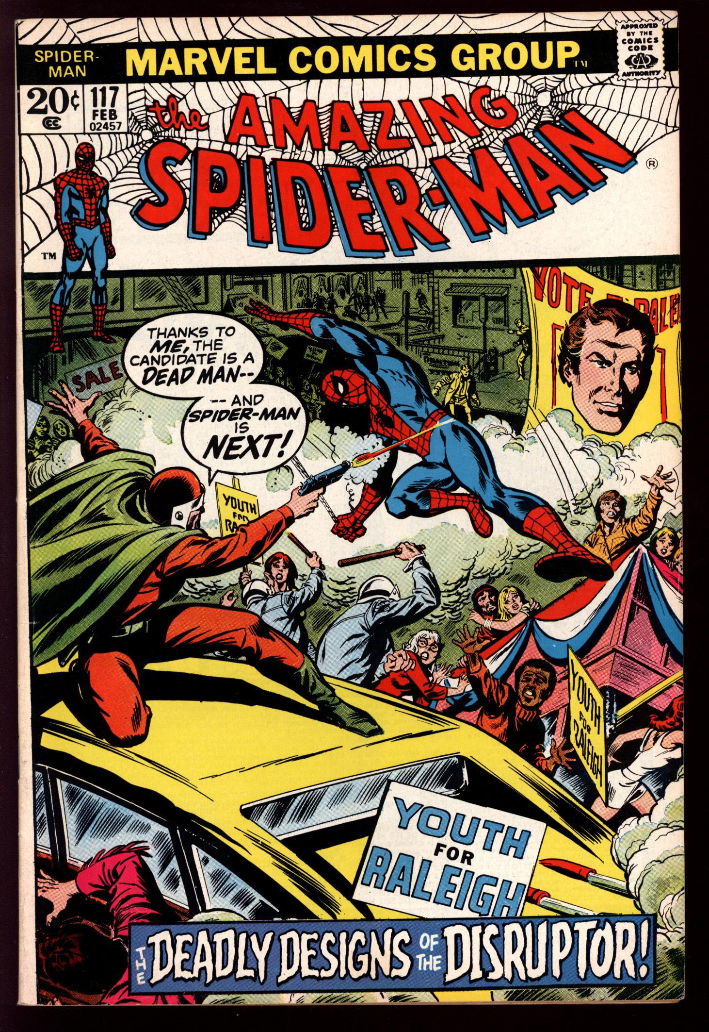 AMAZING SPIDER-MAN Front Cover