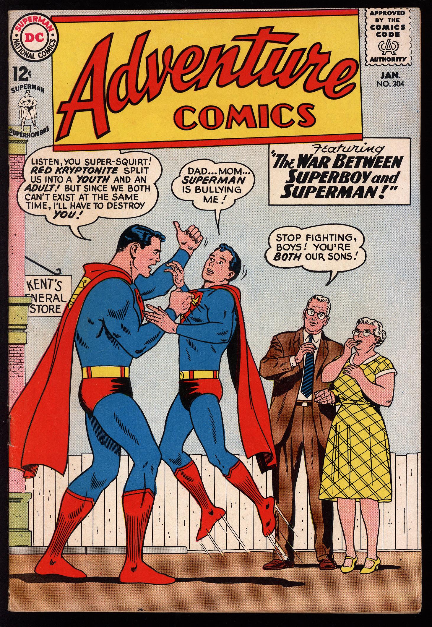 ADVENTURE COMICS Front Cover