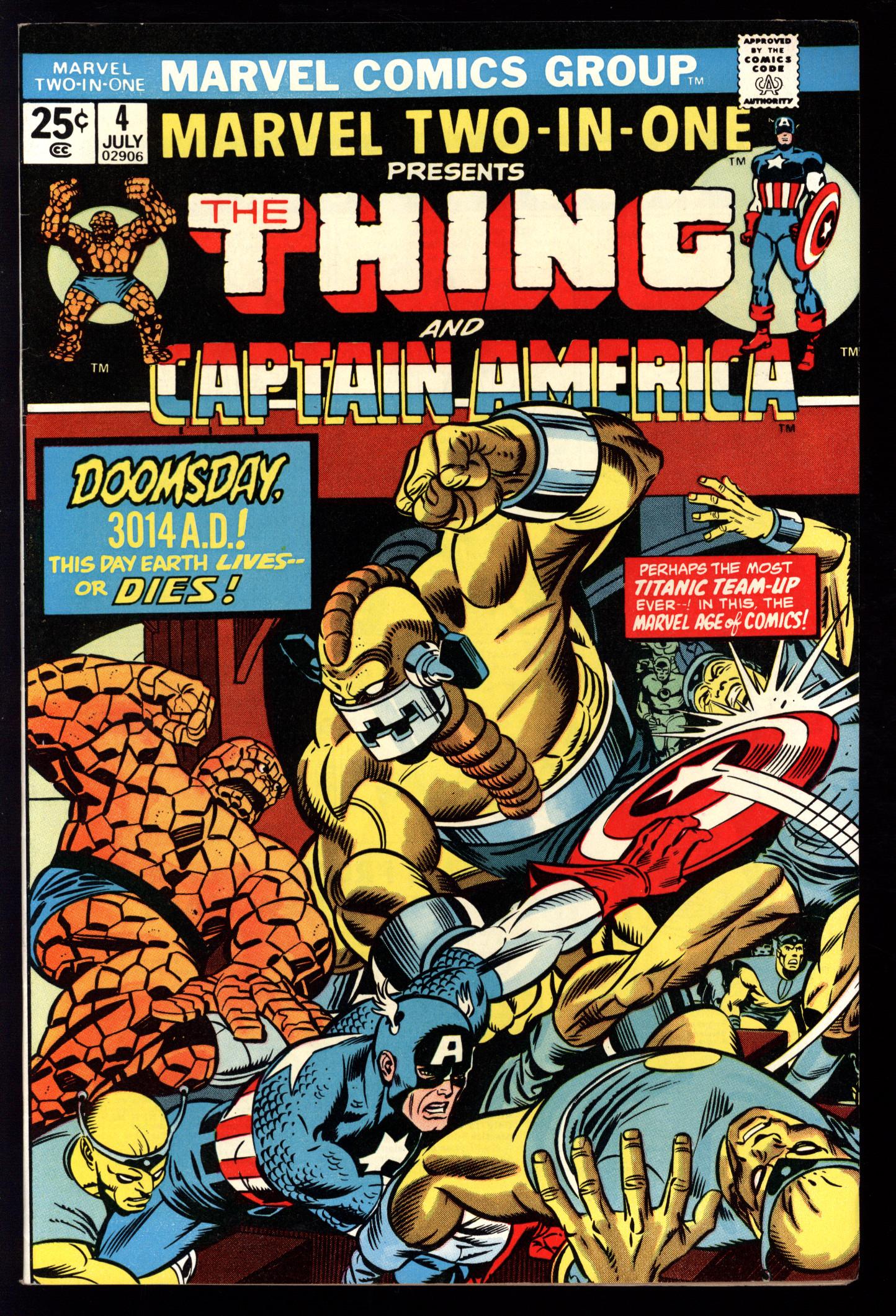 MARVEL TWO-IN-ONE Front Cover