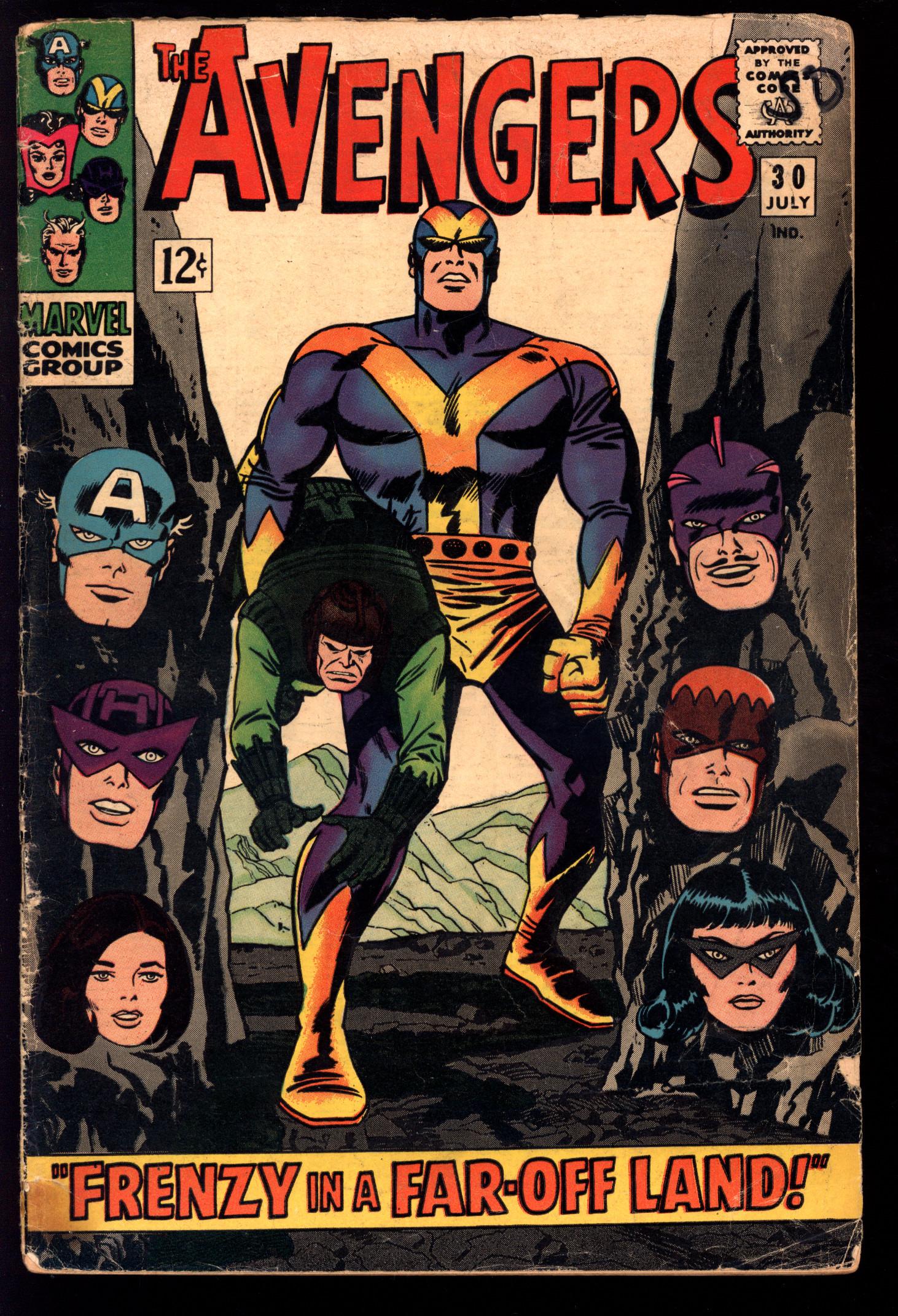 AVENGERS Front Cover